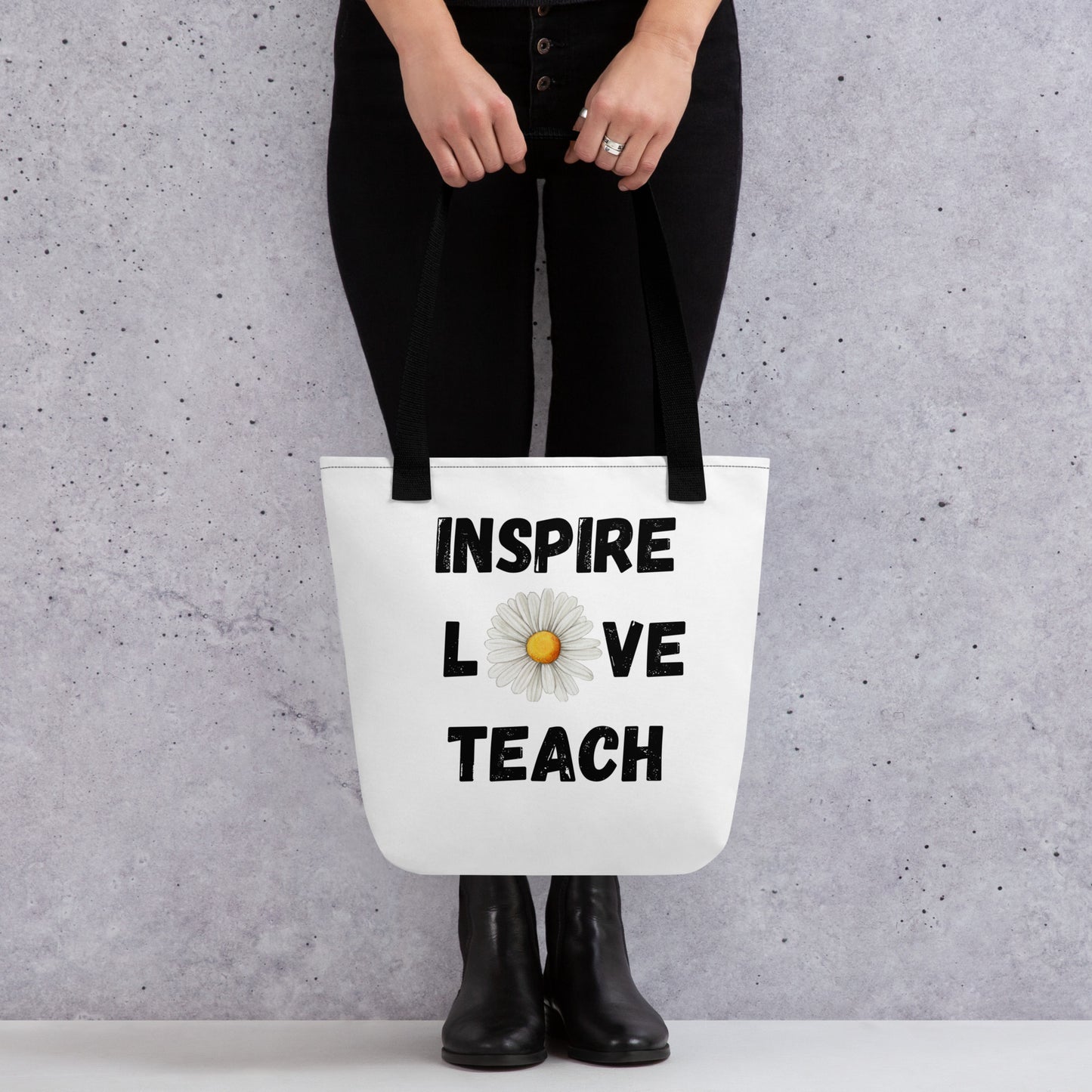 Inspire, Love, Teach Tote bag