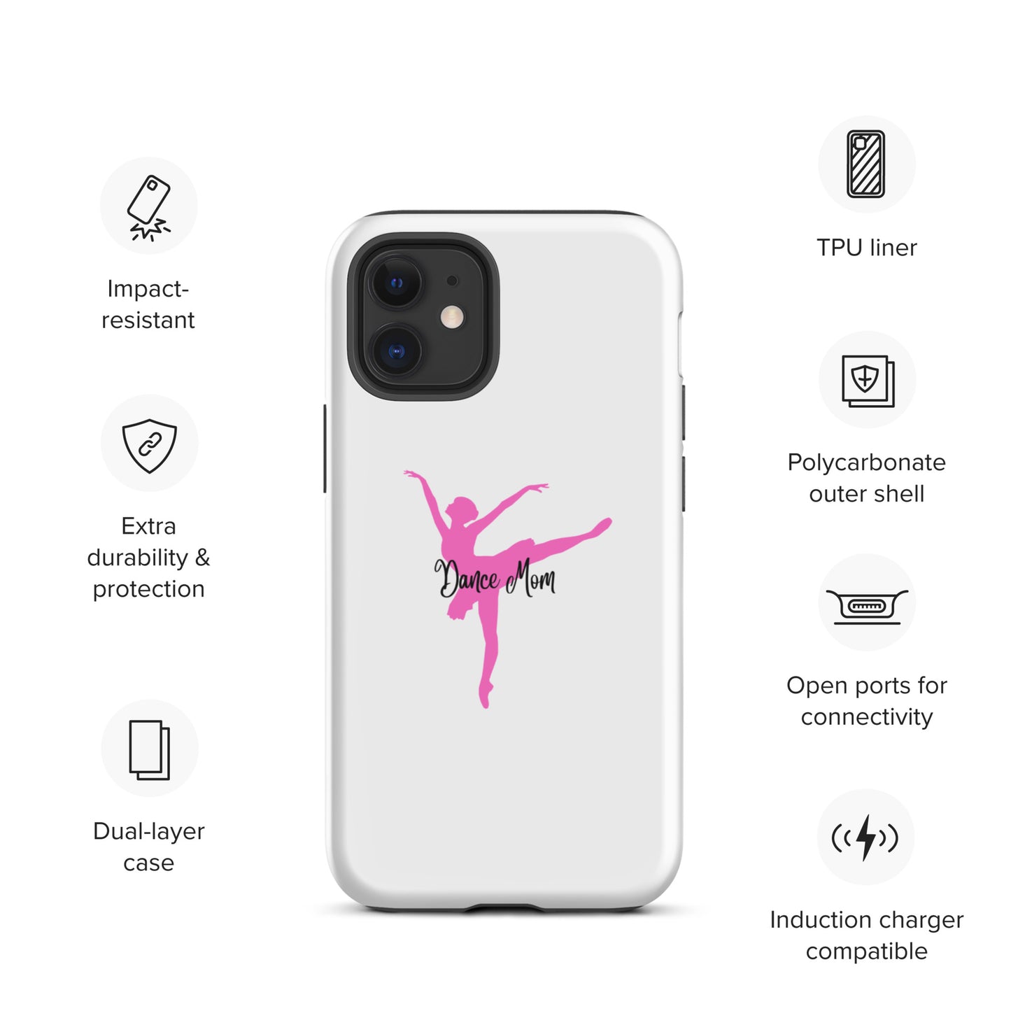 Dance Mom Ballerina Tough Case for iPhone®