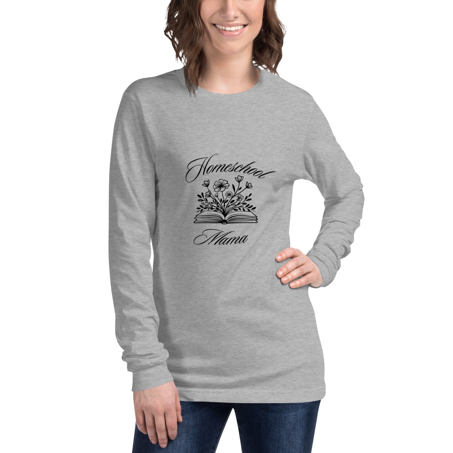 Homeschool Mama Unisex Long Sleeve Tee