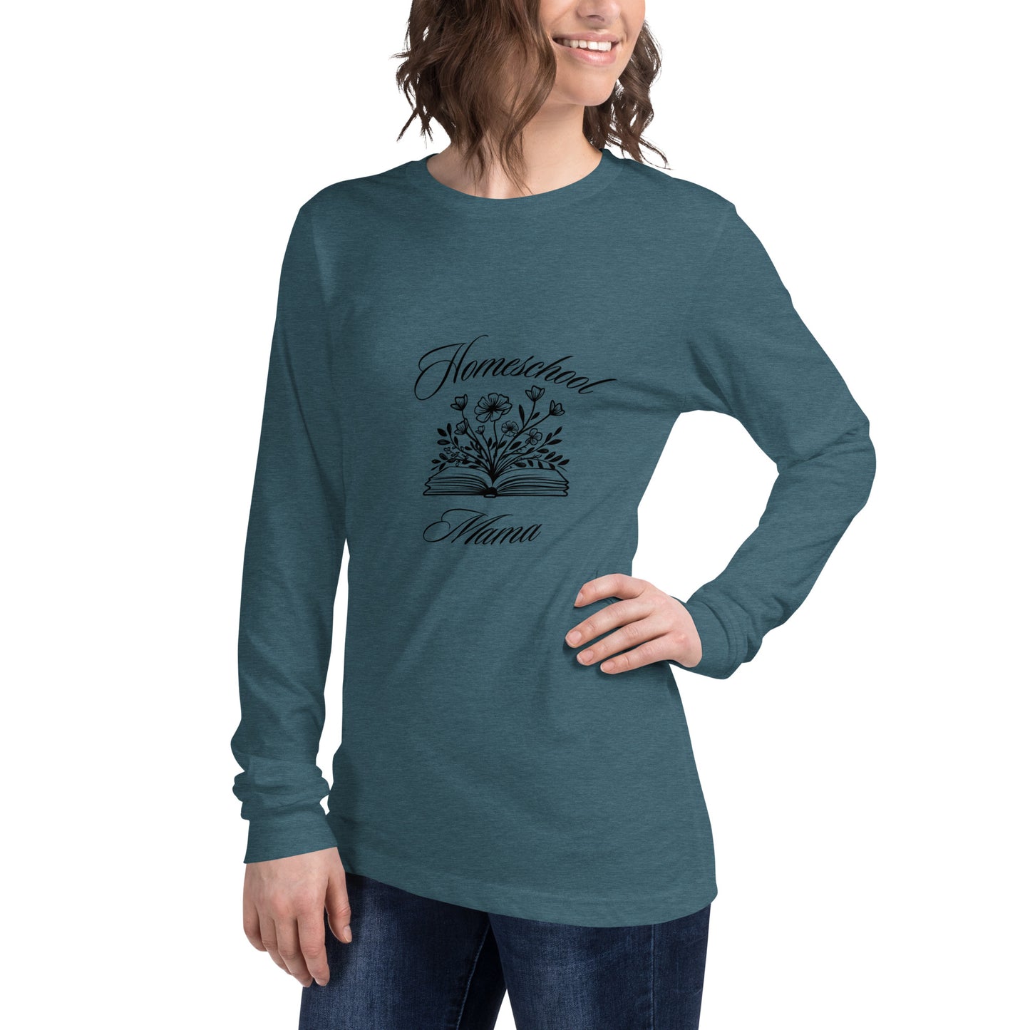 Homeschool Mama Unisex Long Sleeve Tee