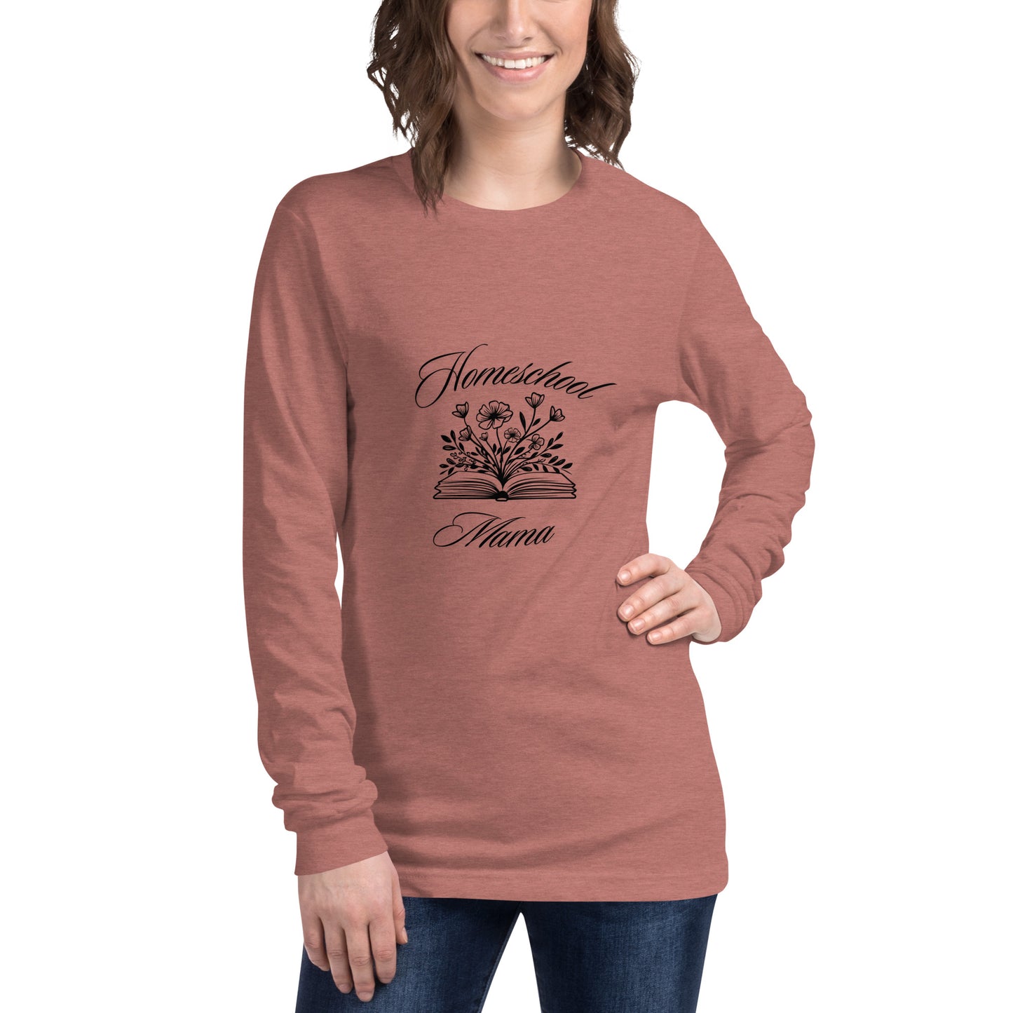 Homeschool Mama Unisex Long Sleeve Tee