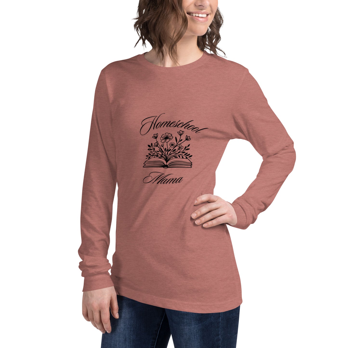 Homeschool Mama Unisex Long Sleeve Tee