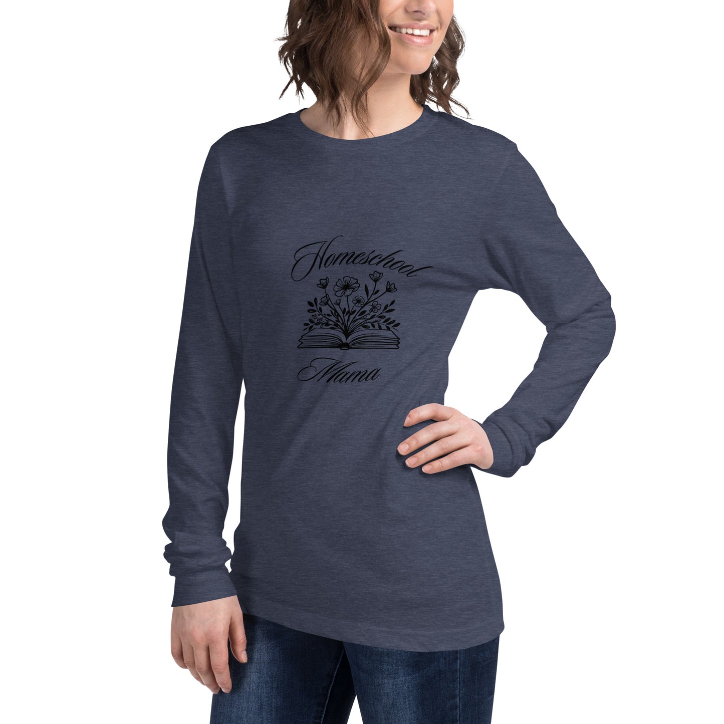 Homeschool Mama Unisex Long Sleeve Tee