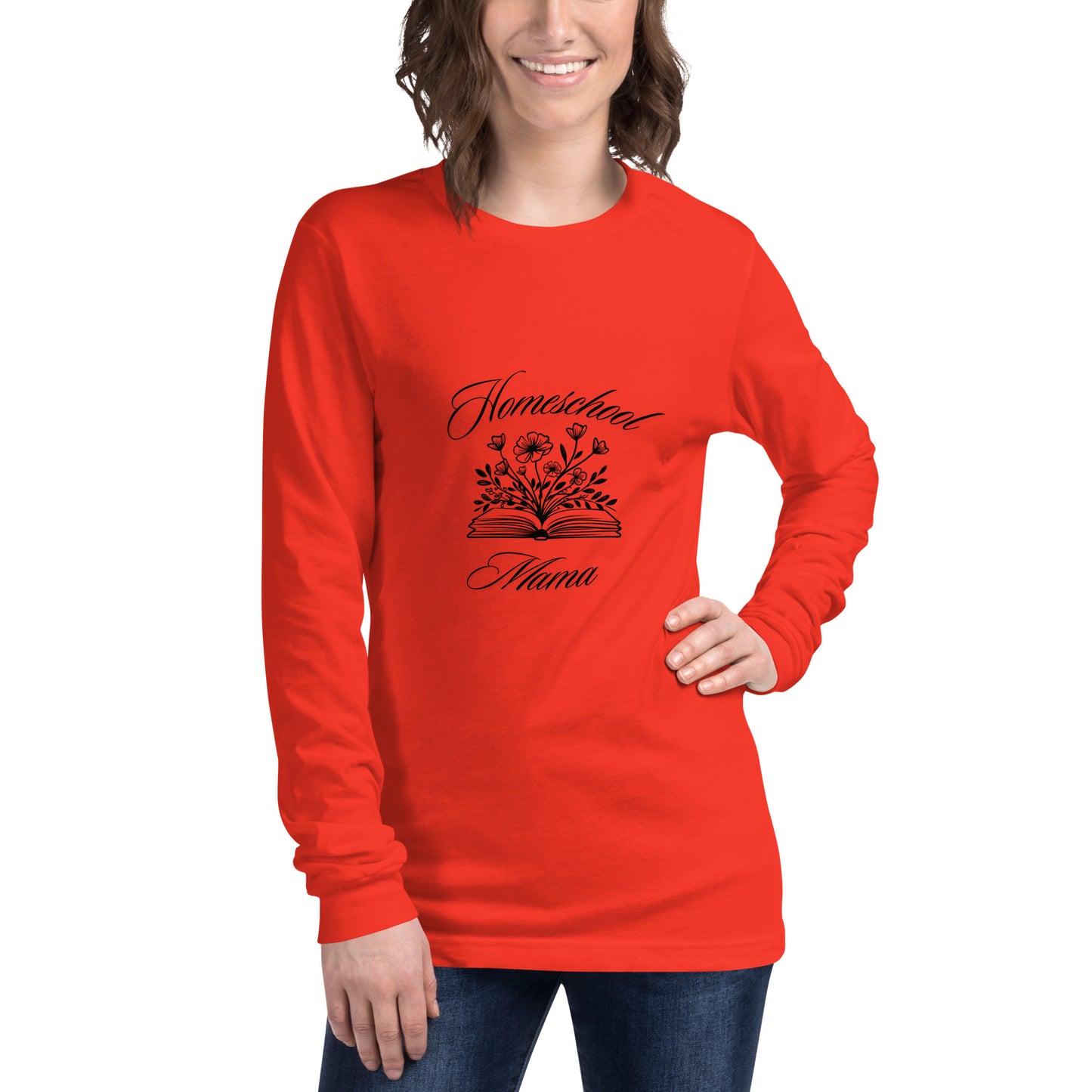 Homeschool Mama Unisex Long Sleeve Tee