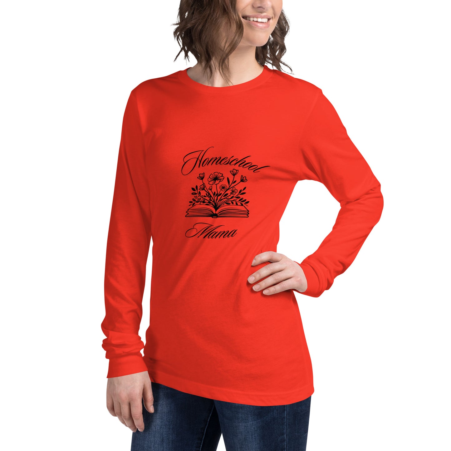 Homeschool Mama Unisex Long Sleeve Tee