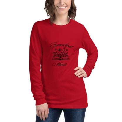 Homeschool Mama Unisex Long Sleeve Tee