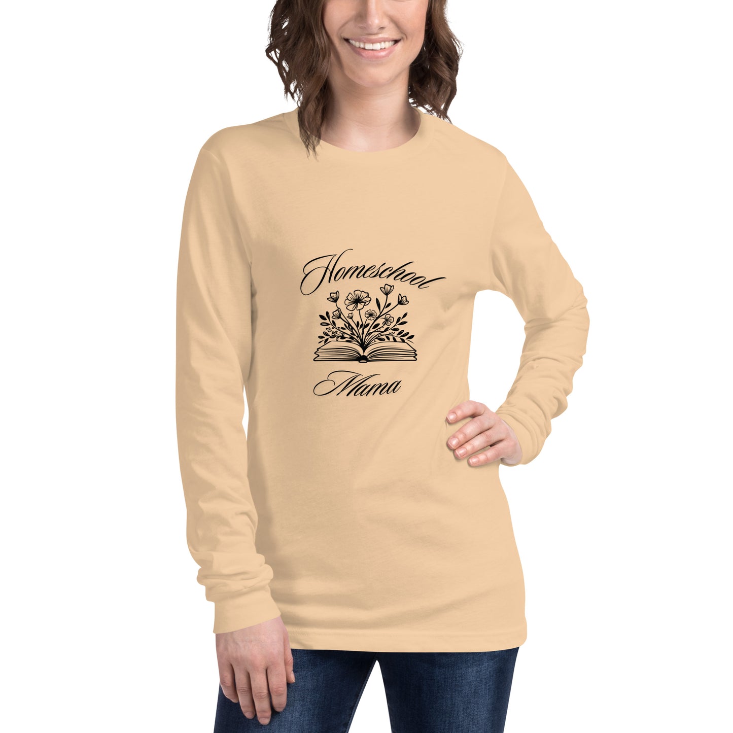 Homeschool Mama Unisex Long Sleeve Tee