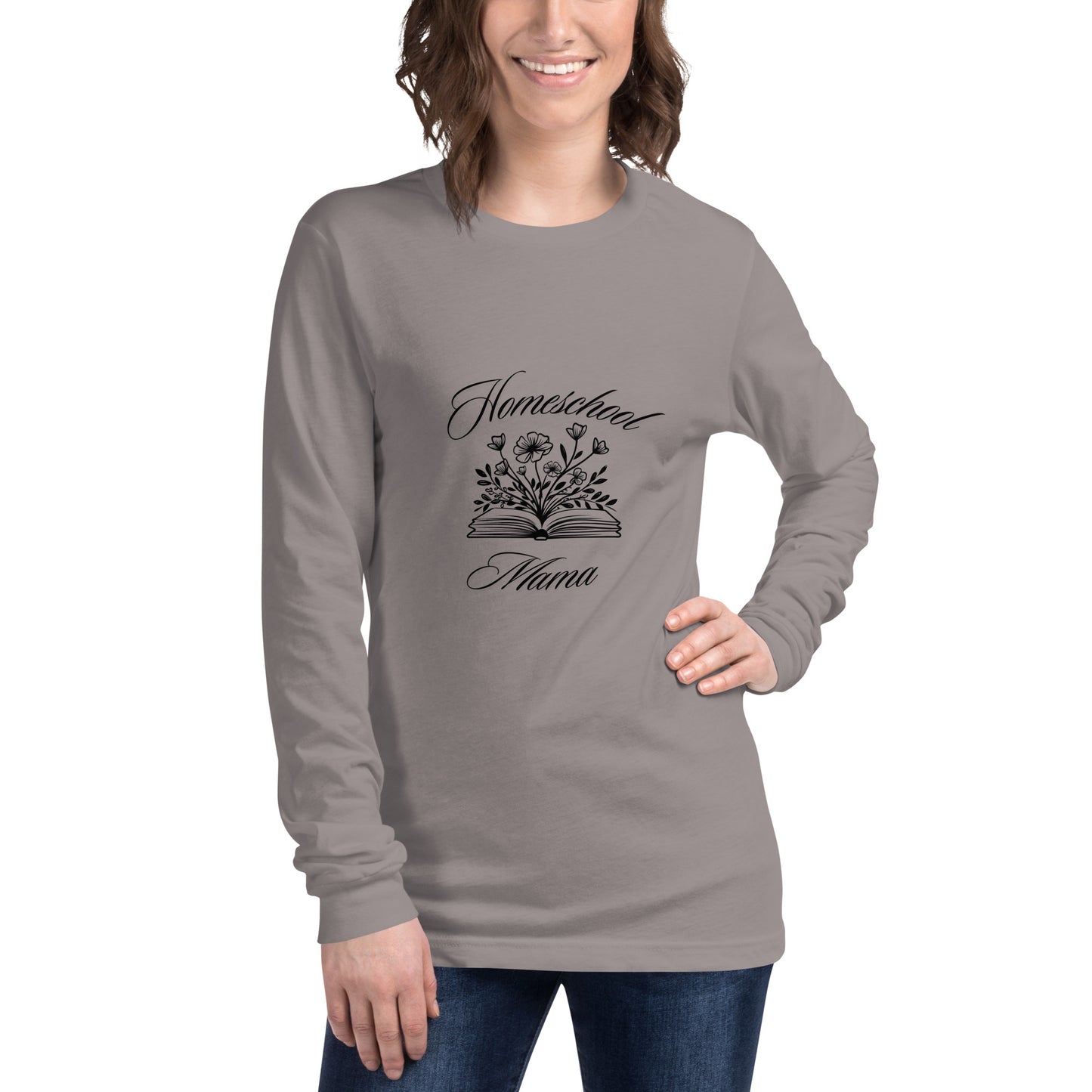 Homeschool Mama Unisex Long Sleeve Tee