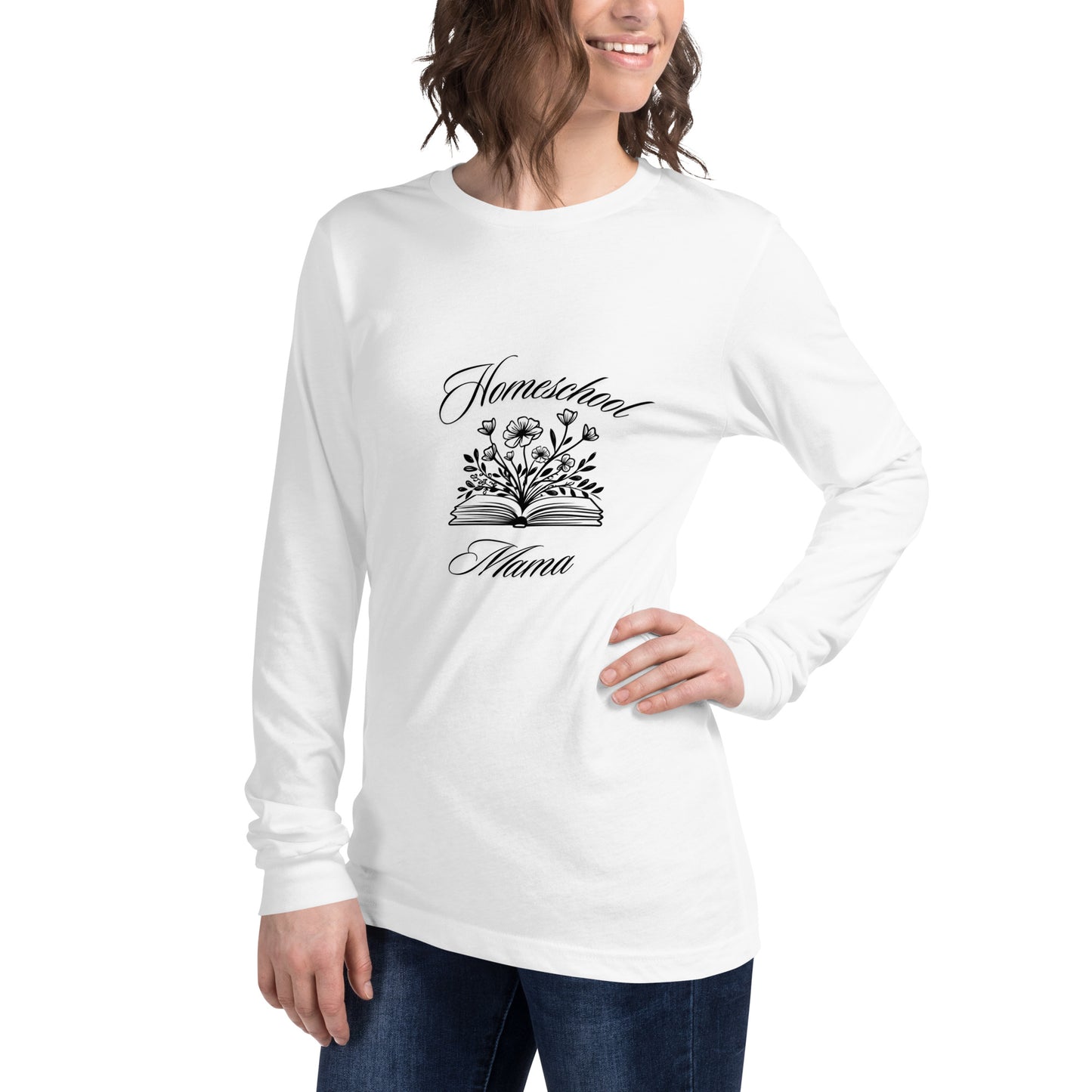 Homeschool Mama Unisex Long Sleeve Tee